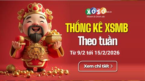 XSMB tuần qua có gì? Tuần từ 9/2/2026 đến 15/2/2026