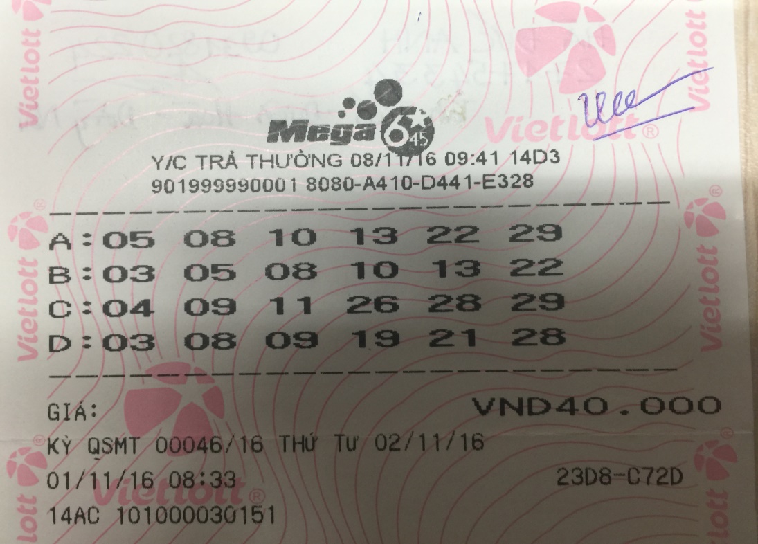 Vietlott trao giai Jackpot 64 ty dong cho khach hang den tu Dong Nai hinh anh goc