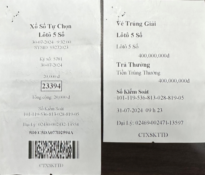 Chỉ mua 1 vé số trúng ngay Giải Đặc Biệt Xổ số Lô tô tự chọn 5 số 1