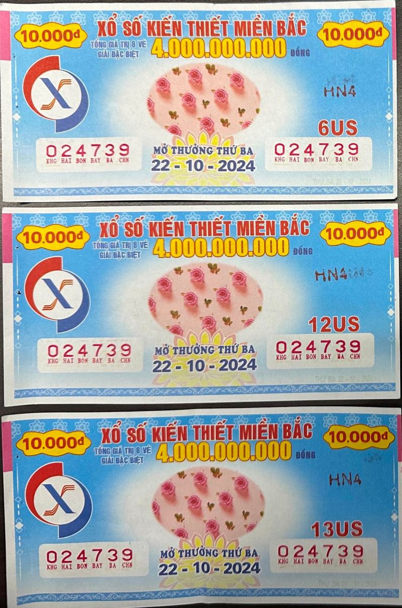 Hình ảnh 5 vé xổ số miền Bắc trúng 2,5 tỷ đồng ngày 2210 3