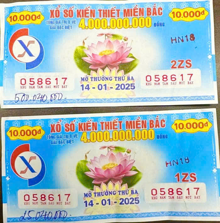 Hà Nội có khách hàng trúng hơn 525 triệu đồng Xổ Số Miền Bắc 141 1