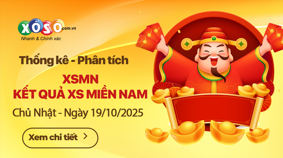 Thống Kê XSMB 19102025 - Xem Xổ Số Miền Bắc Chủ Nhật Ngày 1910 1