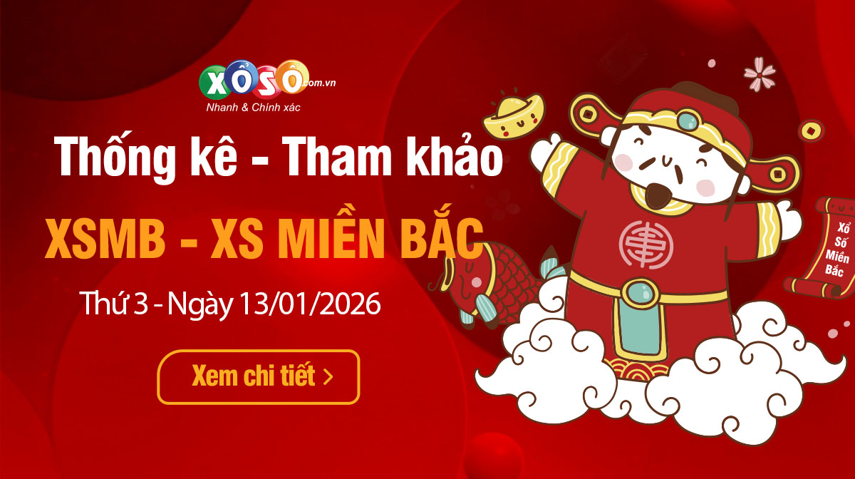 Thống Kê XSMN 13012026 - Phân tích XS Miền Nam Thứ 3 ngày 1301 2