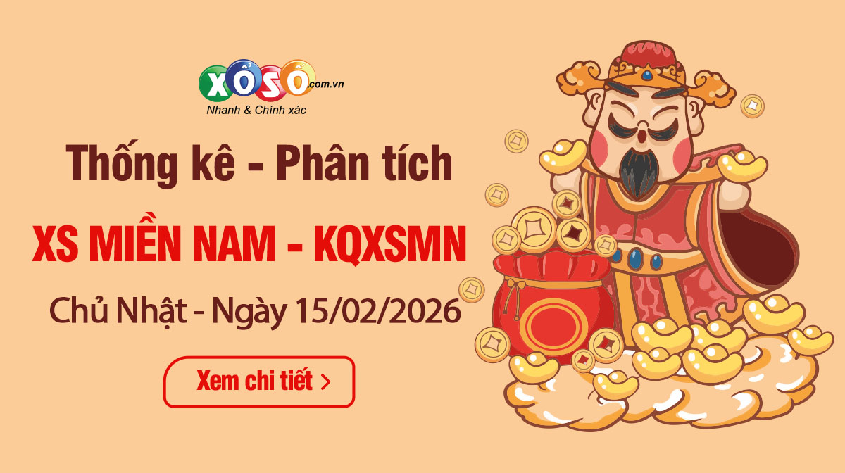 Thống Kê XSMB 15022026 - Xem Xổ Số Miền Bắc Chủ Nhật Ngày 1502 1