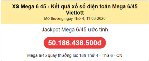 Thống kê Vietlott 13032020 hình ảnh Thong ke Vietlott 13032020 hinh anh