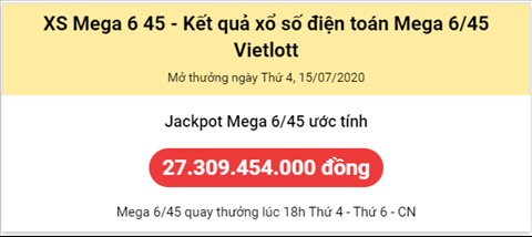 Thong ke Vietlott 15072020 hinh anh