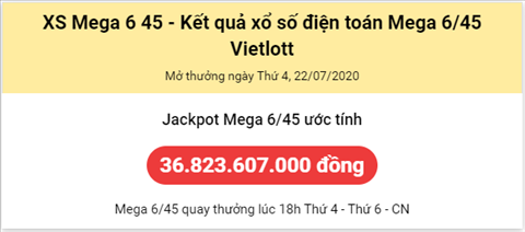 Thong ke Vietlott 22072020 - Phan tich Xo so Mega 645 22-07 Thu 4 hinh anh