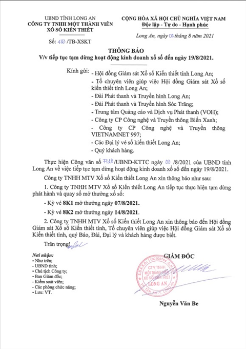 XS mien Nam tam dung hoat dong kinh doanh xo so kien thiet hinh anh 2