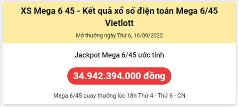 Thong ke Vietlott 16092022 - Phan tich Xo so Mega 645 Thu 6 hinh anh