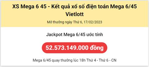 Thong ke Vietlott 17022023 - Phan tich Xo so Mega 645 Thu 6 hinh anh